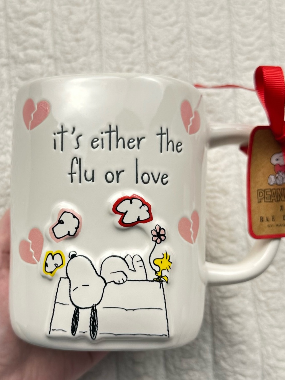 Rae Dunn Peanuts Snoopy Mug